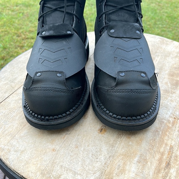 WORX BY RED WINGS MENS SAFETY WORK BOOT STEEL TOE SIZE 12 BLACK - Picture 3 of 11